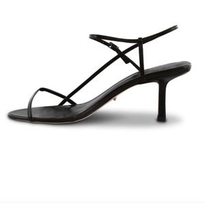 Caprice Heel- Tong Bianco